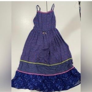 NWOT Cherokee Dress Girls
Size M 
7/8
Color Blue
#119A